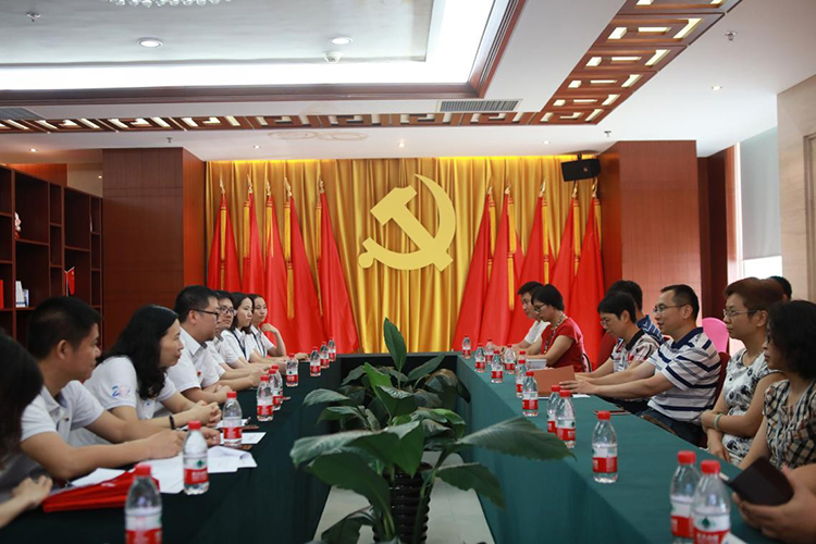 廣州地鐵國(guó)家工程實(shí)驗(yàn)室黨支部蒞臨廣電運(yùn)通開(kāi)展黨建共建回訪活動(dòng)